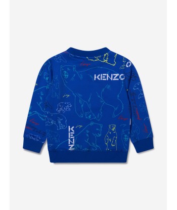 KENZO Boys Polar Bear Sweatshirt destockage