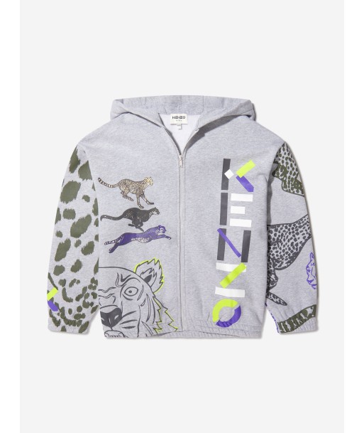 KENZO Boys Iconics Print Zip Up Top vente chaude votre 