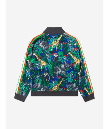 KENZO Boys Jungle Print Zip Up Top paiement sécurisé