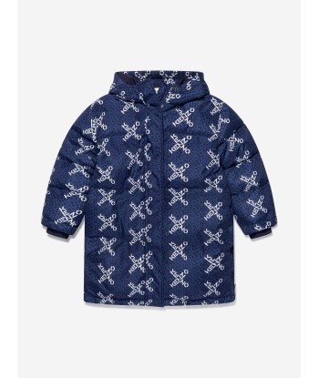 KENZO Kids Cross Logo Down Jacket des créatures d'habitude