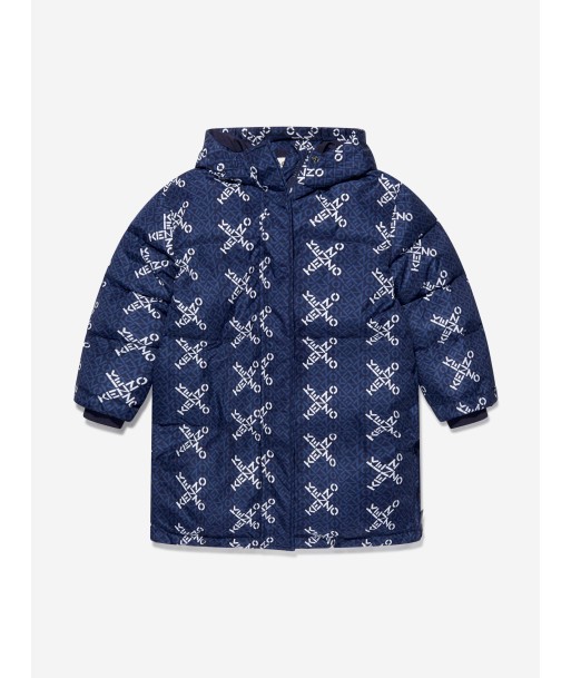 KENZO Kids Cross Logo Down Jacket des créatures d'habitude