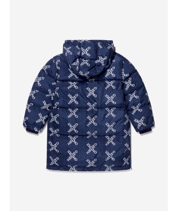 KENZO Kids Cross Logo Down Jacket des créatures d'habitude