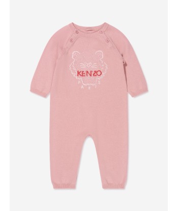 KENZO Baby Girls Organic Cotton Tiger Romper pas cheres