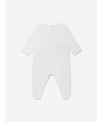 KENZO Baby Boys Organic Velvet Elephant Babygrow de la marque