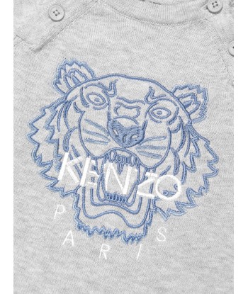 KENZO Baby Boys Knitted Tiger Romper Faites des économies