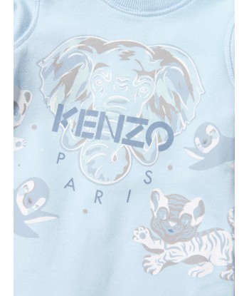 KENZO Baby Boys Organic Cotton Elephant Romper votre restaurant rapide dans 