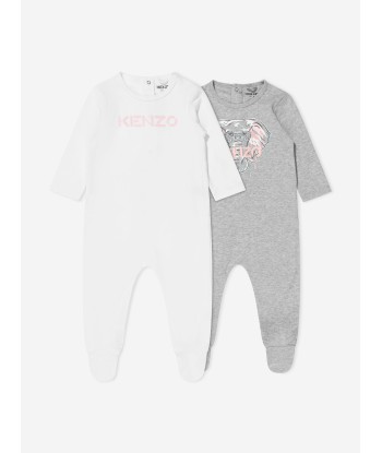 KENZO Baby Girls Babygrow Gift Set (2 Piece) Amélioration de cerveau avec