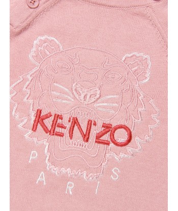 KENZO Baby Girls Organic Cotton Tiger Romper pas cheres