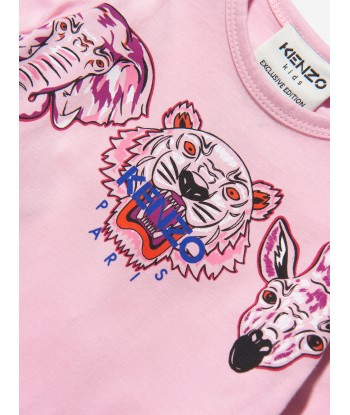 KENZO Baby Girls Long Sleeve Tiger Dress plus qu'un jeu 