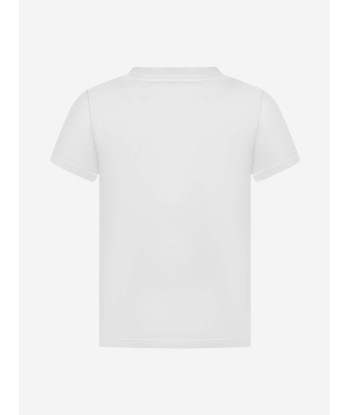 Dsquared2 Kids Icon T-Shirt in White des créatures d'habitude