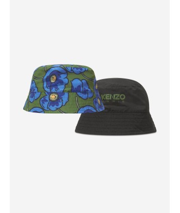 KENZO Kids Reversible Bucket Hat in Navy france