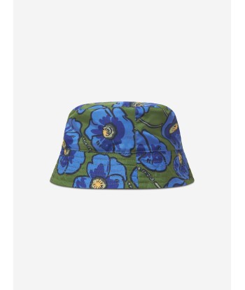 KENZO Kids Reversible Bucket Hat in Navy france