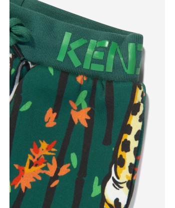 KENZO Baby Boys Jungle Joggers in Green Vous souhaitez 