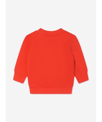 KENZO Baby Boys Bamboo Sweatshirt in Red livraison et retour toujours gratuits