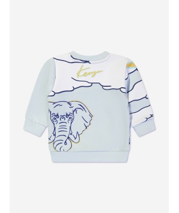 KENZO Baby Boys Tigers Sweatshirt in Blue la chaussure