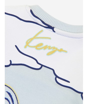 KENZO Baby Boys Tigers Sweatshirt in Blue la chaussure