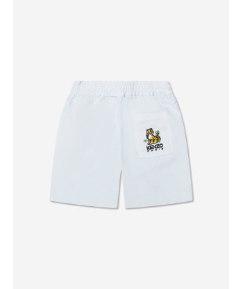 KENZO Boys Bermuda Shorts in Blue pas cher chine