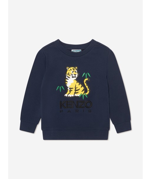 KENZO Boys Kotora Print Sweatshirt in Navy l'achat 