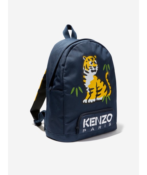 KENZO Kids Tiger Backpack in Navy En savoir plus