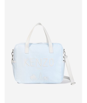 KENZO Baby Boys Embroidered Logo Changing Bag in Pink Comparez plus de prix