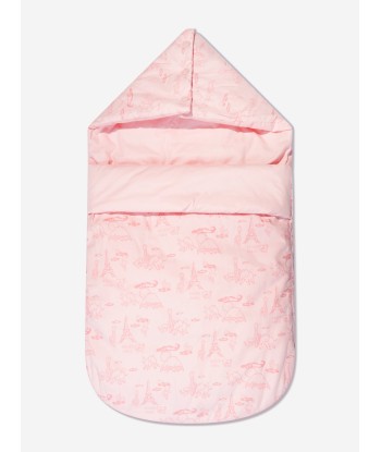 KENZO Baby Girls Padded Nest in Pink JUSQU'A -70%! 