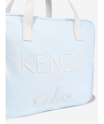 KENZO Baby Boys Embroidered Logo Changing Bag in Pink Comparez plus de prix