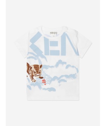 KENZO Baby Boys Organic Cotton 3 Piece Gift Set in White une grave pollution 