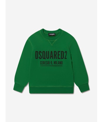 Dsquared2 Kids Relax Printed Logo Sweatshirt Pour