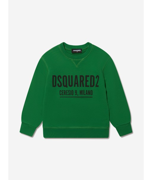 Dsquared2 Kids Relax Printed Logo Sweatshirt Pour