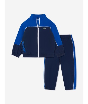 Lacoste Boys Colourblock Funnel Neck Tracksuit rembourrage situé sous