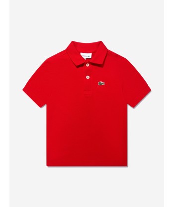 Lacoste Boys Cotton Pique Polo Top meilleur choix