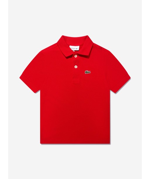 Lacoste Boys Cotton Pique Polo Top meilleur choix