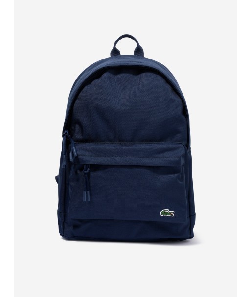 Lacoste Kids Logo Backpack in Navy sur le site 