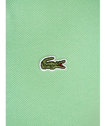 Lacoste Boys Logo Polo Shirt in Green Amélioration de cerveau avec