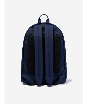 Lacoste Kids Logo Backpack in Navy sur le site 