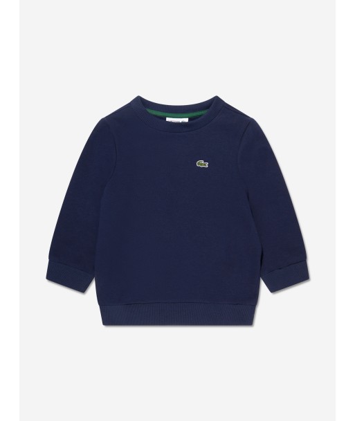 Lacoste Kids Logo Sweatshirt in Navy suggérées chez