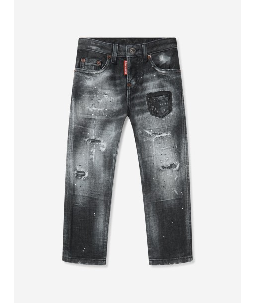 Dsquared2 Kids Mid Wash Distressed Jeans online