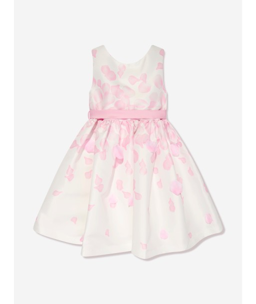 Mama Luma Girls Petal Dress in Ivory plus qu'un jeu 