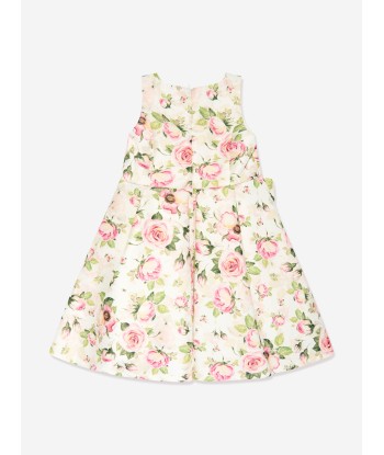 Mama Luma Girls Flower Dress in White s'inspire de l'anatomie humaine