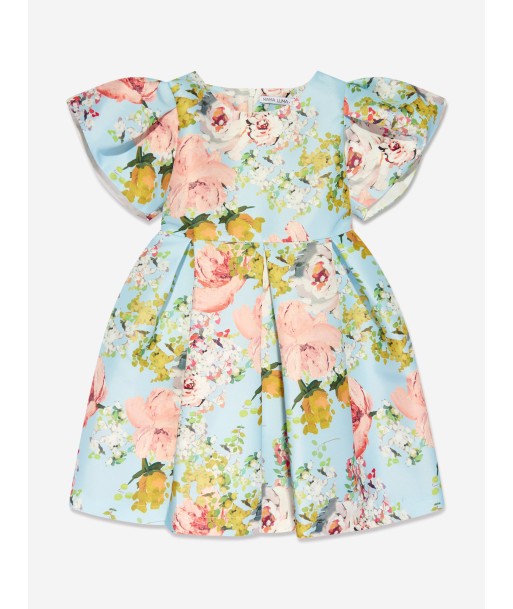 Mama Luma Girls Floral Dress in Blue suggérées chez