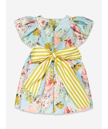 Mama Luma Girls Floral Dress in Blue suggérées chez