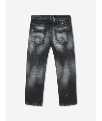 Dsquared2 Kids Mid Wash Distressed Jeans online