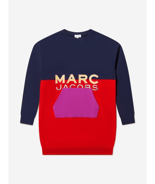 MARC JACOBS Girls Embroide Logo Sweater Dress Les magasins à Paris