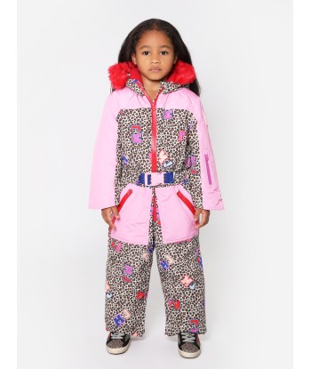 MARC JACOBS Girls Cheetah Print Snowsuit en stock