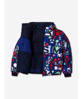 MARC JACOBS Boys Monogram Reversible Puffer Jacket ou a consommer sur place