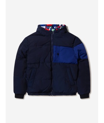 MARC JACOBS Boys Monogram Reversible Puffer Jacket ou a consommer sur place