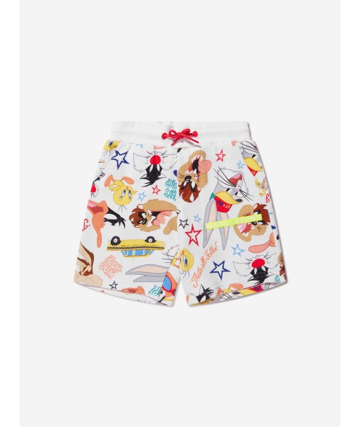 MARC JACOBS Kids Looney Tunes Shorts in White Comment ça marche