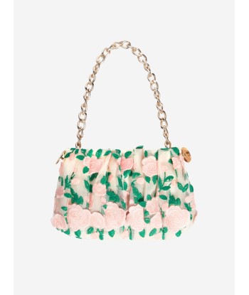 Marchesa Girls Chain Embellished Mini Bag in Multicolour l'achat 