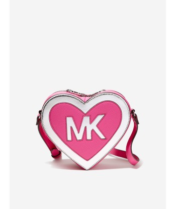 Michael Kors Girls Heart Logo Shoulder Bag in Pink vous aussi creer 