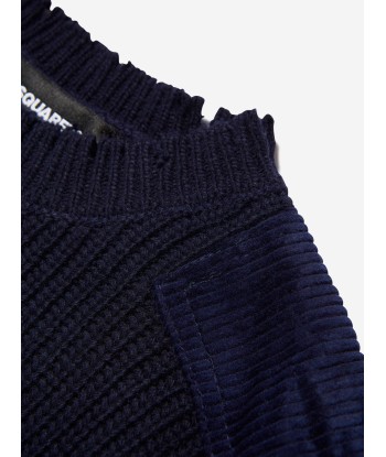 Dsquared2 Boys Arm Badge Knited Jumper En savoir plus